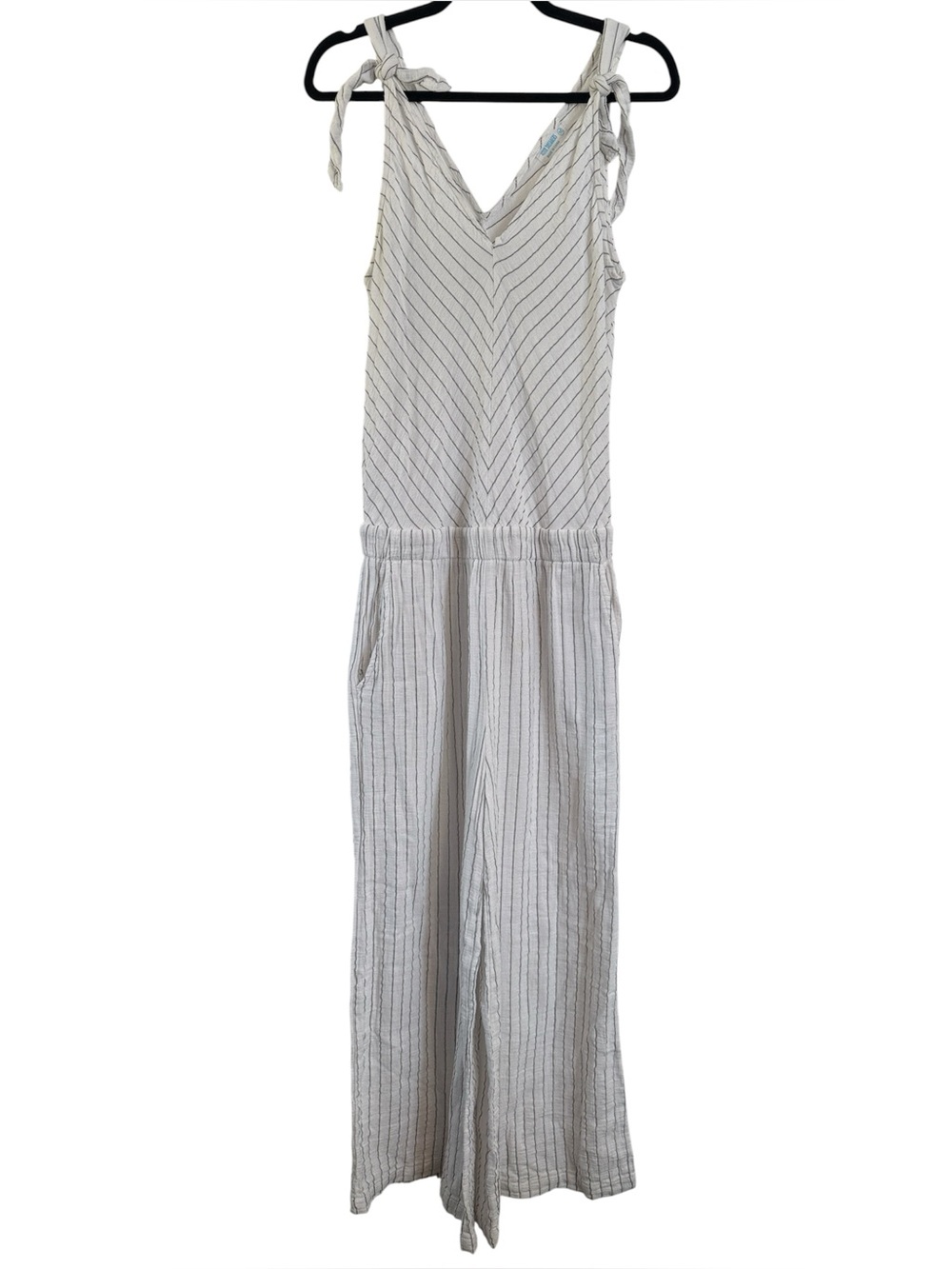 ☀️ 4Our Dreamers Black and White Jumpsuit with Pockets